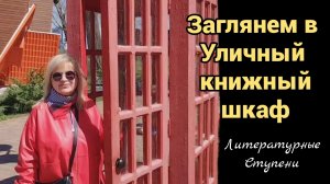 ЗАГЛЯНЕМ В УЛИЧНЫЙ КНИЖНЫЙ ШКАФ