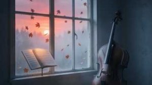 Прохлада веет утром из окна