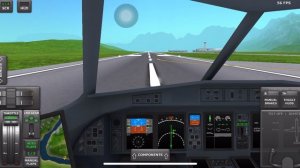 Авиакатастрофа в turboprop flight simulatior