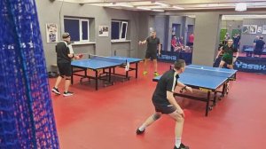 Закзун В. (679) -Филиппов А. (658) 14.04 настольный теннис турнир Лиги TTSPORT Санкт-Петербург