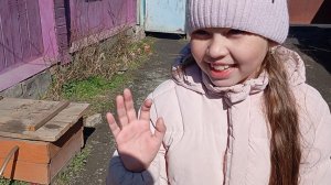 Высадили саженцы.У нас прибавление.