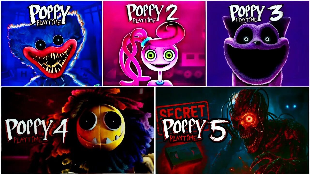 прохождение всех глав poppy playtime часть 1