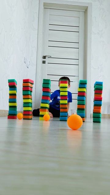 Боулинг из губок