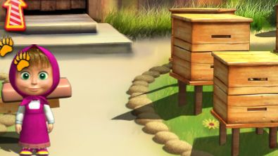 Маша и Медведь. Маша  и пчелы. ч  17