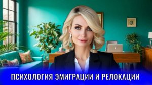 Психология эмиграции и релокации