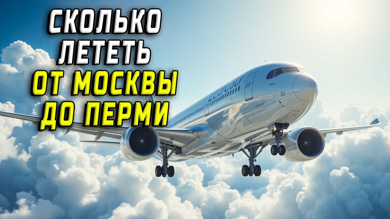 Сколько лететь от Москвы до Перми