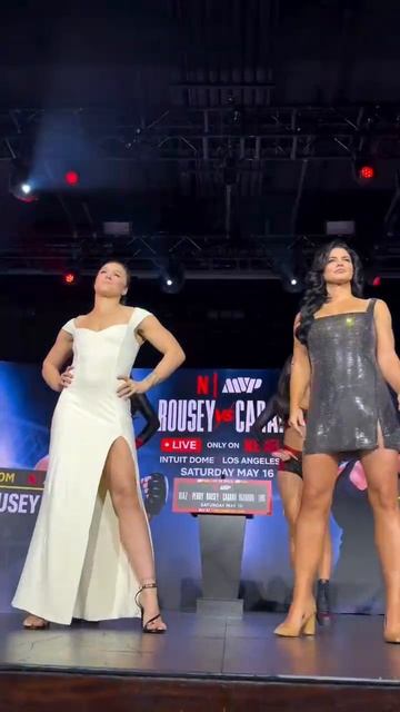 💥Битва взглядов Ронда Роузи против Джины Карано