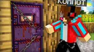 ЖИТЕЛЬ ЗАНЯЛ МОЙ ДОМ ПОКА Я БЫЛ В ГОРОДЕ В МАЙНКРАФТ  Компот Minecraft