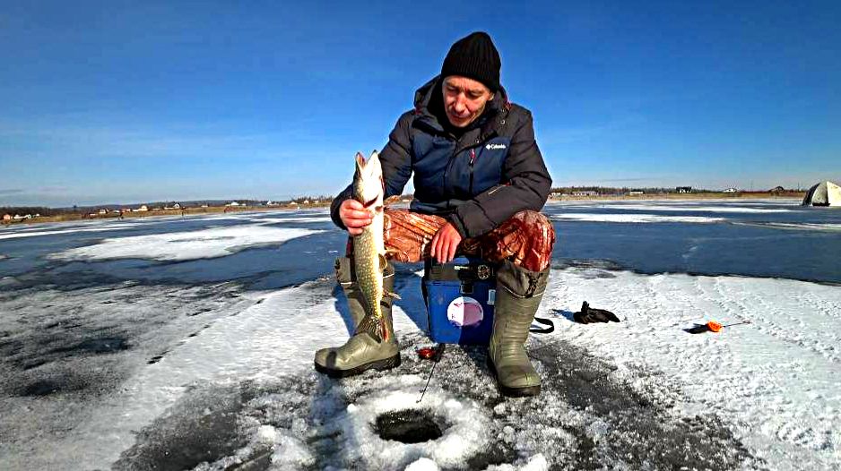 Рыбалка в октябре первый лед.