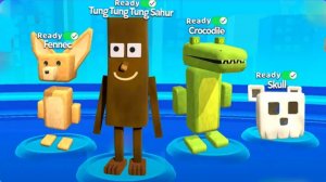 Отряд Тунг Тунг Тунг Сахур играет в прятки в пустыне Бемотеп/прохождение Супер Медведь🍯🐻