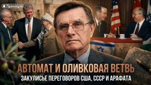 АВТОМАТ И ОЛИВКОВАЯ ВЕТВЬ: закулисье переговоров США, СССР и Арафата | Вячеслав Матузов