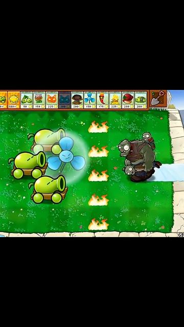 ГИГА-ГОРОХОСТРЕЛ! Самая мощная пушка в Plants vs Zombies 😱