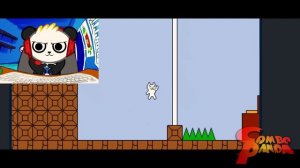 Cat Mario MOST FRUSTRATING GAME EVER Let's Play With Combo Panda