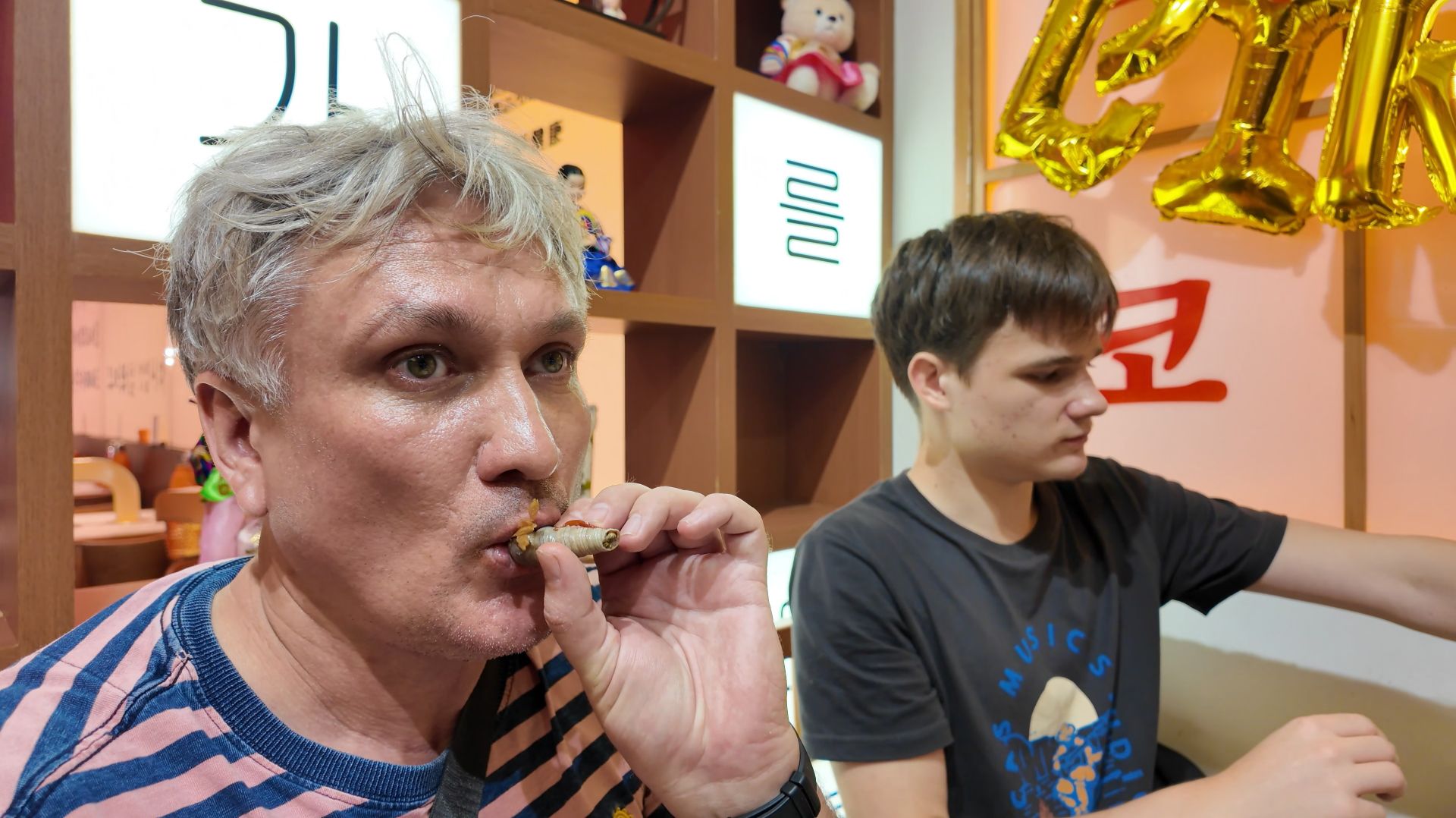 Корейский барбекю ресторан в Гуанчжоу. Жизнь в Китае 384