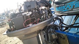 Обзор на 2х-тактный лодочный мотор MIKATSU M50FEL-T