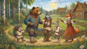 10 Песенка-потешка Тень-тень-потетень 🐻🐰 Русские народные песни и сказки для детей