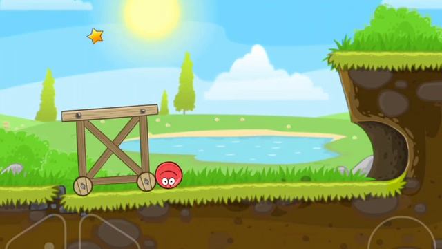Red Ball 4 прохождение уровней 3 и 4 на телефоне