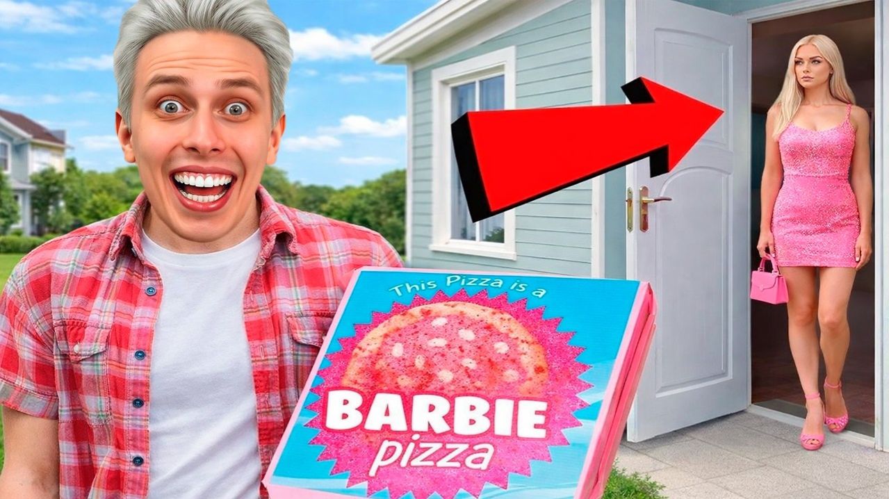 НЕ ПОВТОРЯЙ ЭТО ПИЦЦА БАРБИ В 3 ЧАСА НОЧИ ОКАЗАЛАСЬ СОВСЕМ НЕ ОБЫЧНОЙ