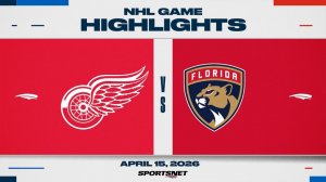 16.04.2026 | ОБЗОР МАТЧА | Флорида Пантерз - Детройт Ред Уингз | Highlights