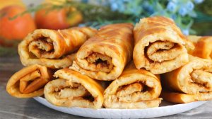 Большой Блин из духовки с яблоком - Все без ума от этого рецепта😲Вы должны это попробовать