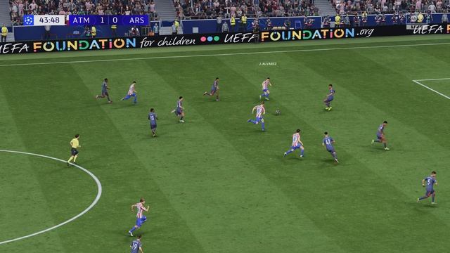 Лига чемпионов 2025/26 Симулятор Матча: Атлетико Мадрид Vs Арсенал | EA Sports FC 26 PS5 4K