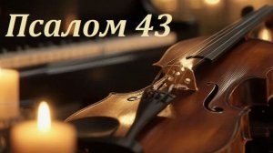 Библия. Псалом 43 с музыкальным оформлением.