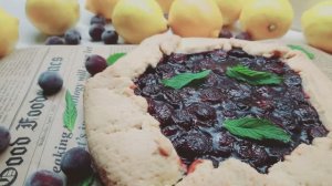 Это очень вкусно! Галета с вишнями!🍒🍒🍒
