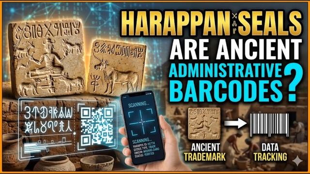 Harappan Seals Are Ancient Administrative Barcodes