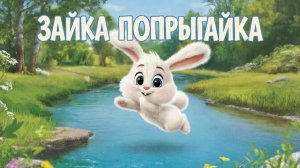 Музыкальный мультфильм для детей | для малышей. Зайка Попрыгайка
