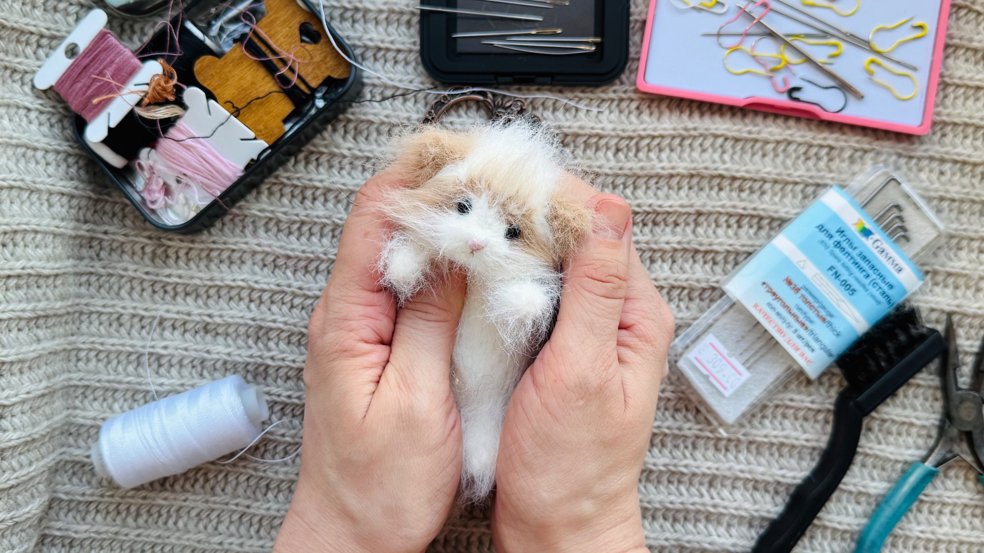 Простые утяжки котику по описанию «Котейка»