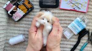 Простые утяжки котику по описанию «Котейка»