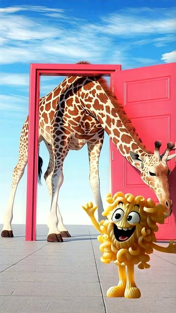 Макарошка и жираф