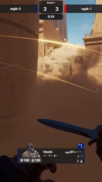 Vinchi и с AWP успел и АК-47 реализовал