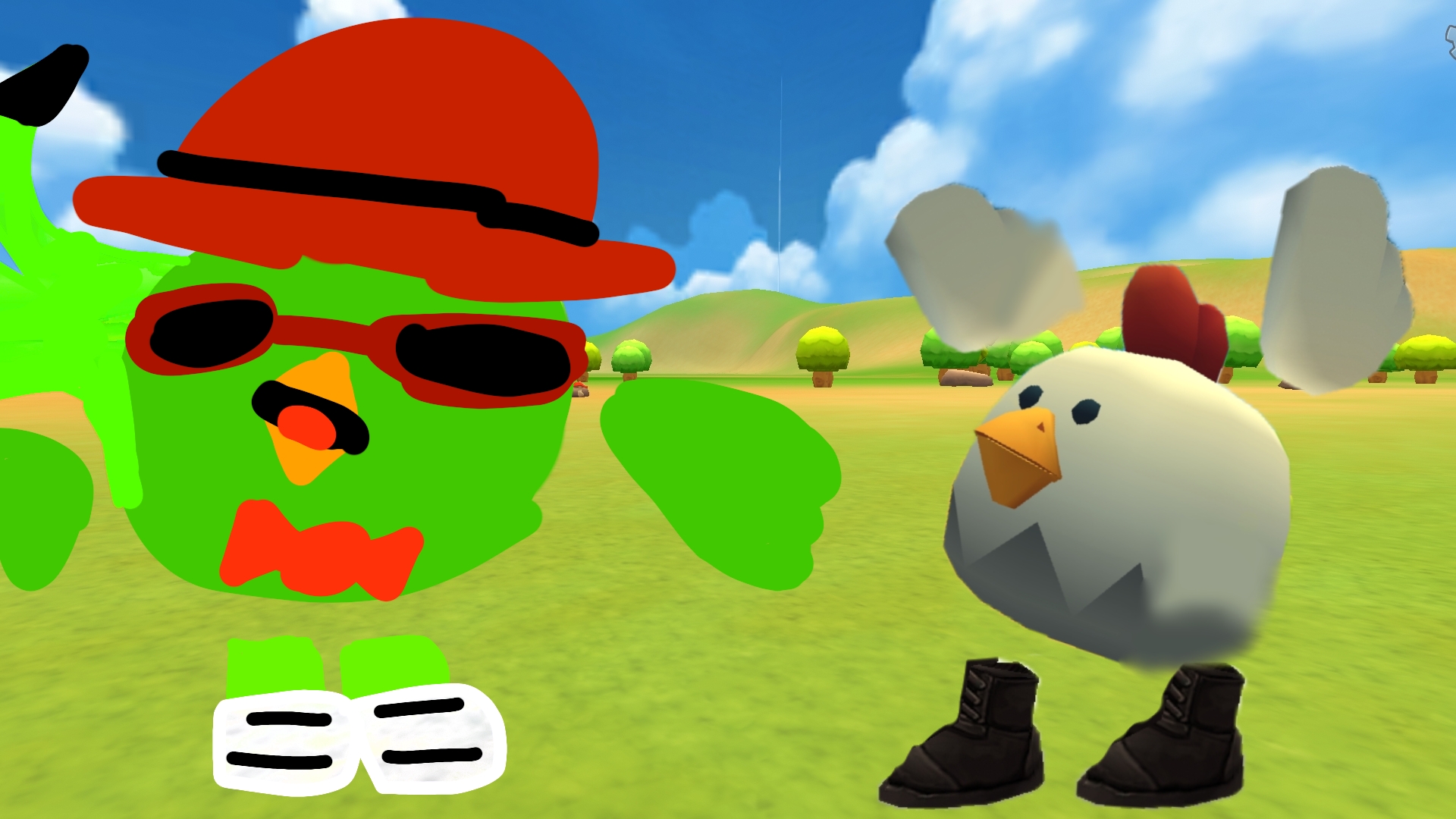 Тролю игроков своей хоррор версии и это полный....