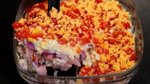 Праздничный Салат "Нежный" за 10 минут. Самый вкусный Салат, что я когда-либо ел!