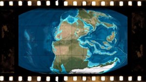 Древние континенты ! Лавразия и Гондвана ! (Тектоника - 200 млн. лет назад )