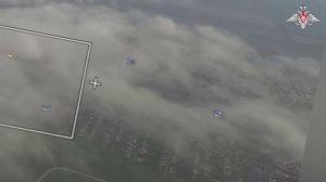 Боевая работа расчетов РСЗО «Ураган» подразделений морской пехоты ГрВ «Центр»