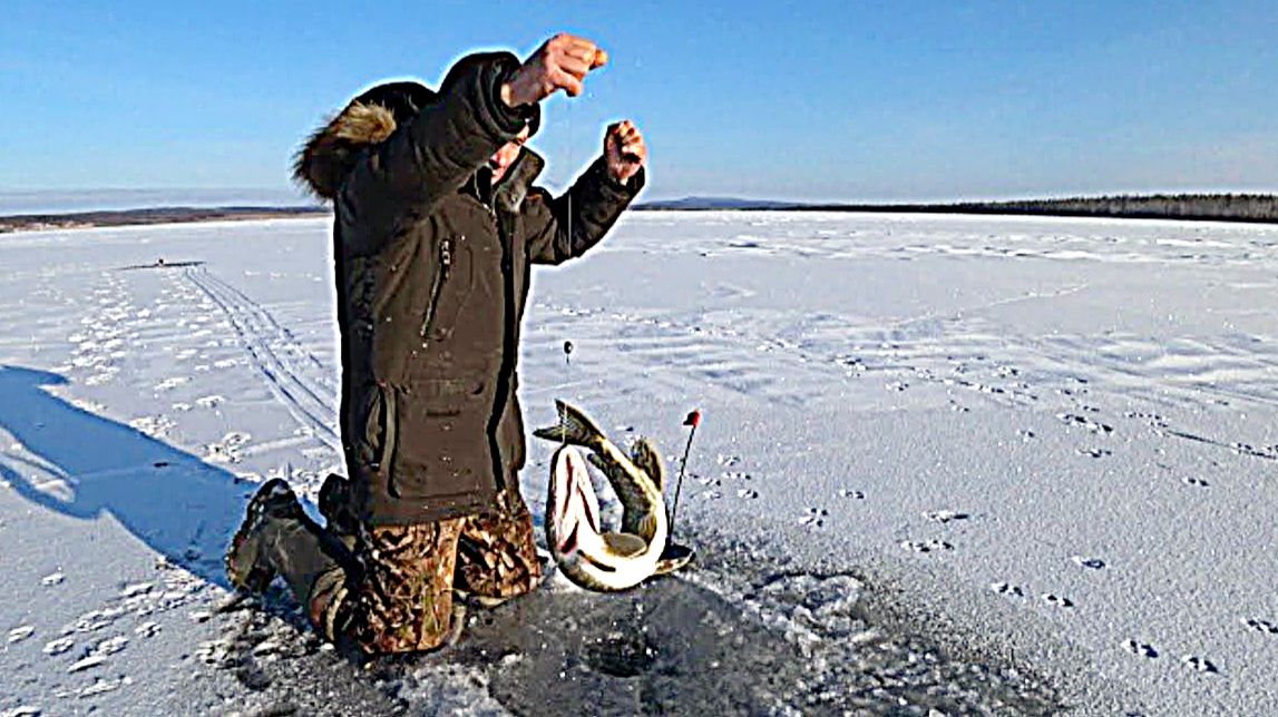 Зимняя рыбалка в Забайкалье.
