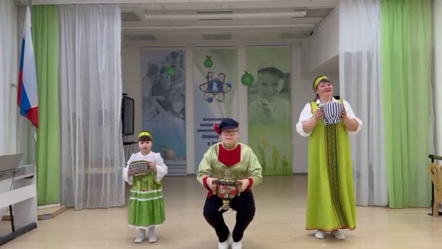 ДОУ 12_Камышловский городской округ_Семья Новиковых_Танец Русский самовар