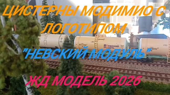 вагоны Модимио с логотипом 