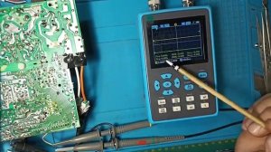 19. SINGLE - одиночный ждущий режим осциллографа при ремонтах Наглядно W. Carpenter  15-07