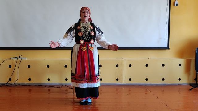 Бобовникова София Распрекрасная погодка лирическая песня Красненского района Белгородской области