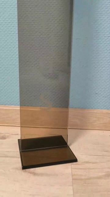 Дизайнерские Часы напольные с маятником серии ADOZERUS EKO GLASS 7500