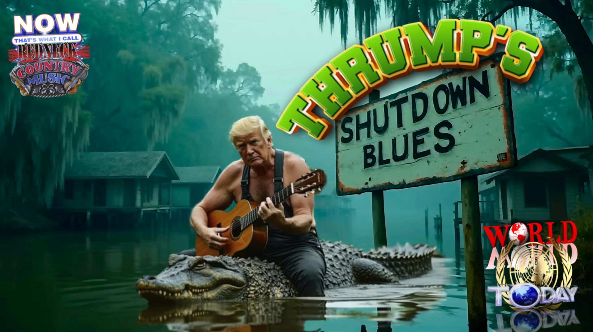 Thrump's Shutdown Blues (Redneck Country Music Is...)