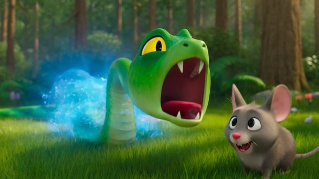 МЫШОНОК ПРОТИВ ЗМЕИ?! 😱 Но случилось НЕЧТО НЕВЕРОЯТНОЕ…