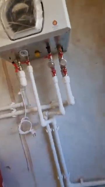 Монтаж отопления, водоснабжения и водоотведения в сибитном доме 120 кв. +баня 50 кв.м + гараж