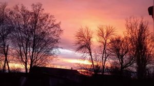 Невероятно красивый закат!