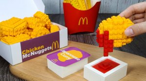 Супер хрустящие: Куриные наггетсы LEGO с соусом для макания | Фаст-фуд McDonald's