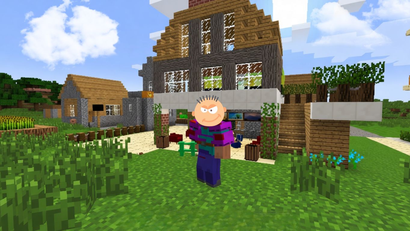 стройка деревня N13 майнкрафт Minecraft!