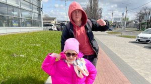 Куршская коса, поднялись с Милой на высоту  Эфа, прокатились на колесе обозрения в Зеленоградске